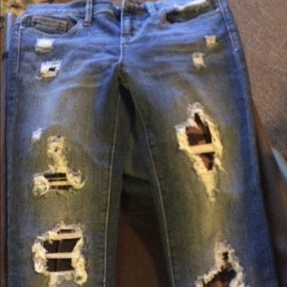 Judy Blue Camo jeans worn once!